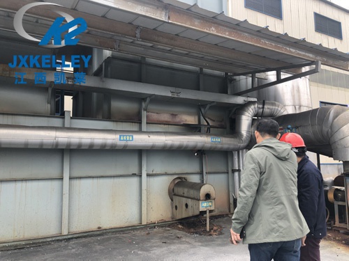 RTO蜂窩陶瓷蓄熱體安裝現(xiàn)場