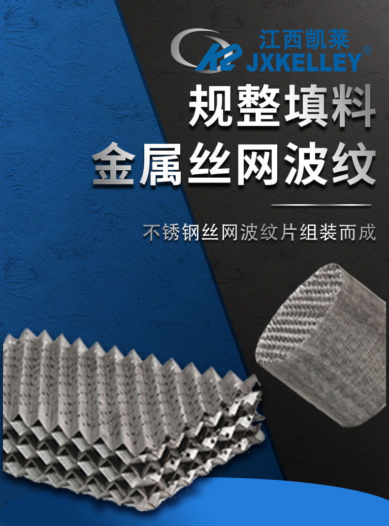 金屬絲網波紋規(guī)整填料制造方法和工藝